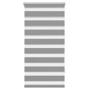 vidaXL Zebra Gardiner 60 x 120 cm Grå