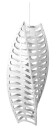 David Truebridge - Toru Pendel Ø110 2 Sides White David Trubridge