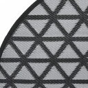  Uteteppe svart Ø120 cm PP 368462