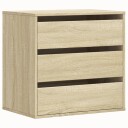  Kommode sonoma eik 60x41x58 cm konstruert tre