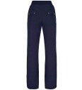 Juicy Couture Del Ray Velour Pant - Night Sky