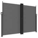  Uttrekkbar sidemarkise 180x600 cm antrasitt 4004643
