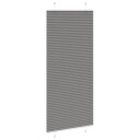  plisségardin antrasitt 100x200 cm Stoff Bredde 99,4cm Polyester
