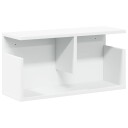  Veggskap 60x20x30 cm hvit konstruert tre