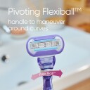 Venus Deluxe Smooth Swirl Handle + 3 blades
