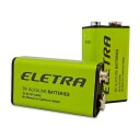 ELETRA BATTERI ALK 9V 2PK