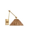 Visual Comfort Wimberley Double Library Wall Light Brass