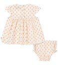 Konges Sløjd Kjole m. Bloomers   Pacey   Carta Fiori   Konges Sløjd   74   Kjole Beige Rosa