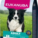 Eukanuba 15 kg Voksen Hundefôr for Medium Raser med Kylling og Kalkun
