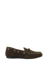 Bianco Biamarlene Moccassin Slipper Suede - Brown - 40