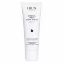 Idun Minerals Næringsrik Nattkrem med Niacinamid 50 ml - Vegansk, Dermatologisk Testet