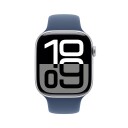Apple Watch S10 46mm GPS+Cel (Silver Alu/Denim Sport Band) M/L