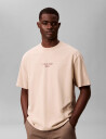 Calvin Klein Jeans Ss 16S Rlxd Fit Ckj Graphic Tee - Beige - L