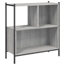  Bokhylle grå sonoma 72x28x77,5 cm konstruert tre 8721012339323