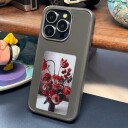iPhone 15 DIY E-InkCase NFC-deksel svart
