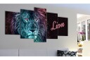 Bilde Neon King 200x100 Artgeist sp. z o. o.