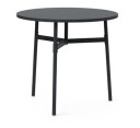 Normann Copenhagen Union Bord Sort Ø80 x H74,5 cm