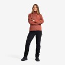 Revolutionrace Northbound Fleece Jacket Dame Pink Mahogany S Dame Overdeler Fleece & midlayers