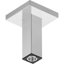 Hansgrohe dusjarm, 10 cm, krom