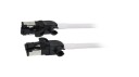 Synergy 21 Nettverkskabel RJ45 Cat6a S/FTP Slim 10m Hvit