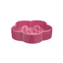 Little&Bigger Xoxo Slow Feeder Matskål I Keramikk Rose
