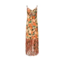 Pinko Dame Kjoler Oransje M,