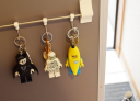 LEGO Nøkkelring med LED Bananfyr Håndlykt