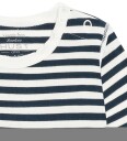 Hust and Claire Body I/e - Bambus - Buller Skyway - Blues - Hust and Claire - 74 - Langermet Body Hvit Marineblå