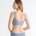 Sloggi BH ZERO Feel 2 0 Top Isblå X Large Dame