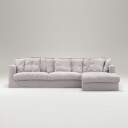 Decotique Le Grand Air 3 Seter Sofa Lin Divan Høyre Misty Grey