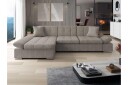 Vananda Sofa med Sjeselong 3 seter i Bouclé   Grå