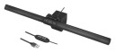 LogiLink LED skrivebordslampe   5W USB dimbar   Svart