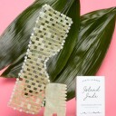Earth Harbor Island Jade Gemstone Eye Mask