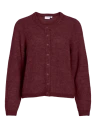 VILORY O NECK L/S KNIT CARDIGAN PORT ROYAL MELANGE