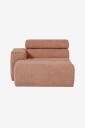 WOOOD   Novi Chaise Longue Element Venstre   Brun