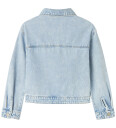 Name It Light Blue Bleached Denim Mila Denim Jakke Noos 140