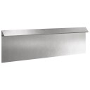 vidaXL Sneglenett sølv 100 x 3,5 x 25 cm Rustfritt Stål