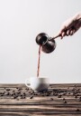 Pouring Coffee Plakat Plakat / 70x100cm