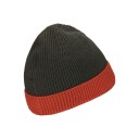 Aclima Explorer Beanie lue i ull tarmac/poinciana