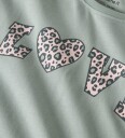 Name It Genser   NkfVeen   Green Milieu/Leo Love   Name It   11 12 år (146 152)   Genser Armygrønn Grønn Rosa