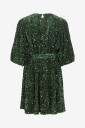 Vila   Kjole viFaith O neck 3/4 Short Dress   Grønn