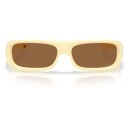 Oakley Permian Matte Yellow Milkshake W/Prizm Bronze OS