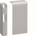 Hager SL2008069011 Endestykke 80 x 20 mm Antrasittgrå Installasjonsmaterial