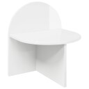  Nattbord Høgglans hvit 40 x 35,5 x 45,5 cm Konstruert tre