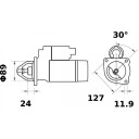 MAHLE MS 394 Starter
