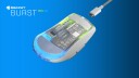 ROCCAT Burst Pro Air - White - Gaming mus - Optisk - 6 - Hvit med RGB lys