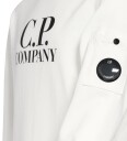 C.P. Company Collegegenser   Gasbind White m. Svart   C.P. Company   14 år 164   Collegegenser   Hvit