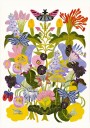 Abstract Autumn Floral Plakat / 50x70cm