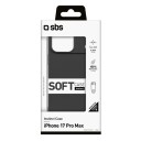 SBS Mobildeksel Instinct for iPhone 17 Pro Max Svart