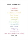 Children"s affirmations emotions print 3 Plakat / 100x150cm